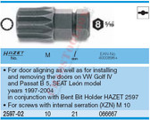 HAZET 2597-02 SCREWDRIVER BIT