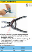 HAZET 4501-1 FUEL-LINE PLIERS