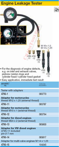 HAZET 4795-12 COMPRESSED AIR ADAPTER