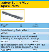 HAZET 4900-02/7 SPARE PART SET