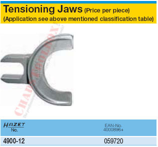 HAZET 4900-12 TENSIONING JAWS