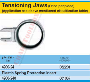 HAZET 4900-24 TENSIONING JAWS