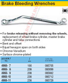 HAZET 4968-9 BRAKE BLEEDING WRENCH