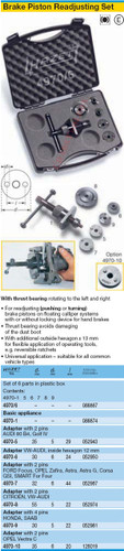 HAZET 4970/6 BRAKE PISTON READJUSTING SET