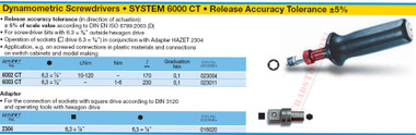 HAZET 6002CT TORQUE SCREWDRIVER