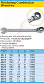 HAZET 606-10 RATCHETING COMBINATION WRENCH