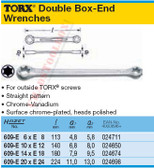 HAZET 609-E14XE18 TORX DOUBLE BOX-END WRENCH