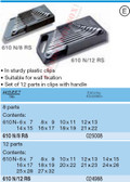 HAZET 610N/12RS DOUBLE BOX-END WRENCHES SET