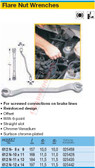 HAZET 612N-12X14 FLARE NUT WRENCH