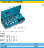 HAZET 6290-1CT/29 TORQUE TOOLS ASSORTMENT