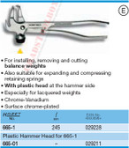 HAZET 665-01 PLASTIC HAMMER HEAD