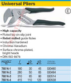 HAZET 760N-2 UNIVERSAL PLIERS