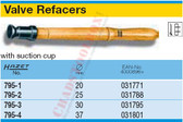 HAZET 795-1 VALVE REFACERS