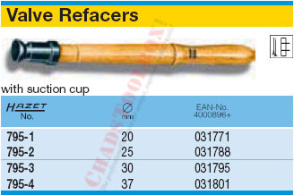 HAZET 795-2 VALVE REFACERS
