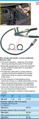 HAZET 798-15B HOSE CLAMP PLIERS