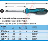 HAZET 801-PH2 SCREWDRIVER