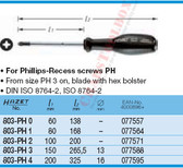 HAZET 803-PH1 SCREWDRIVER