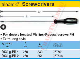 HAZET 803LG-PH1 SCREWDRIVER