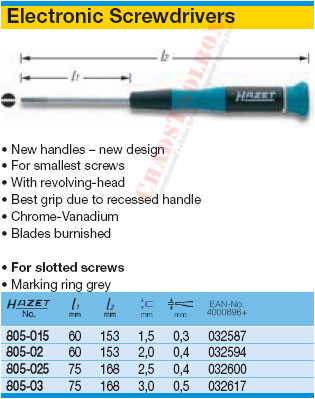 HAZET 805-02 ELECTRONIC SCREWDRIVER