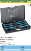 HAZET 808/7 TORX ELECTRONIC SCREWDRIVER SET