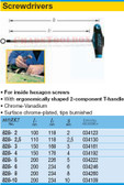 HAZET 828-5 SCREWDRIVER