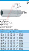 HAZET 850LG-7 6-POINT SOCKET