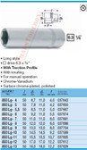 HAZET 850LG-9 6-POINT SOCKET