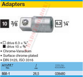 HAZET 858-1 ADAPTERS