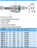 HAZET 8801K-3 SCREWDRIVER SOCKET