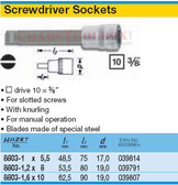 HAZET 8803-1.2X8 SCREWDRIVER SOCKET