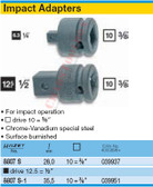 HAZET 8807S ADAPTER FOR IMPACT SOCKETS