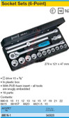 HAZET 880N-1 6-POINT SOCKET SET