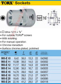 HAZET 900-E16 TORX SOCKET