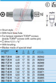 HAZET 992-T55H TORX SCREWDRIVER SOCKET