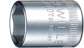 1010006 Stahlwille 40-6  1/4 Drive 6 Point Sockets 6mm