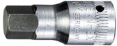 1120003 Stahlwille 44K-3  1/4 Drive Stubby INHEX 3mm