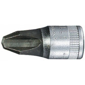 1290002 Stahlwille 44P-2  1/4 Drive Phillips Stubby