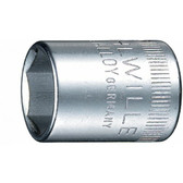 1410024 Stahlwille 40A-3/8  1/4 Drive SAE 6Pt Socket
