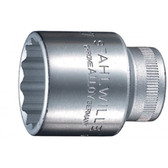 3410041 Stahlwille 50A-25/32 1/2 Drive 12 Points SAE Sockets