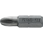 8050001 Stahlwille PZ1221 1/4 Inch Pozi-Drive Bit