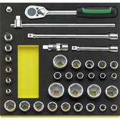 96830354 Stahlwille TCS 50/52/30/6 MF Socket Set