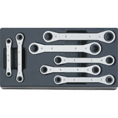 96838108 Stahlwille NR.25/7-19 Ratchet Wrench Set