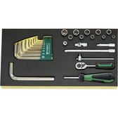 96838176 Stahlwille TCS 1/4 Drive Socket/Hexagon Set
