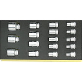 96838177 Stahlwille TCS 17 Piece 1/2 Drive Socket Set