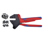 9K 00 80 63 US CRIMP SYSTEM PLIERS (97 43 200) AND CRIMP DIE: SOLAR CONNECTORS FOR MC4 MULTI CONTACT (97 49 66) + LOCATOR FOR 97 49 66 (97 49 66 1) PACKAGED IN A PROTECTIVE PLASTIC CASE