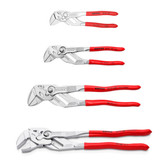 4X8603 Knipex 4 Pc Plier Wrench Set 6", 7", 10", and 12"