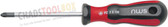 NWS 012-PZ-0-60 PZ Screwdriver for cross slotted screws 145 mm