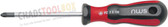 NWS 012-PZ-2-150 PZ Screwdriver for cross slotted screws 255 mm