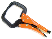 GR12412 GRIP-ON 12"C-CLAMP W/STEEL JAWS
