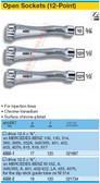 HAZET 4550 OPEN 12-POINT SOCKET